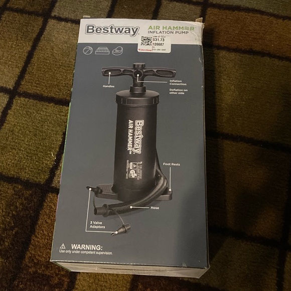 Bestway air hammer inflation pump - Picture 1 of 2